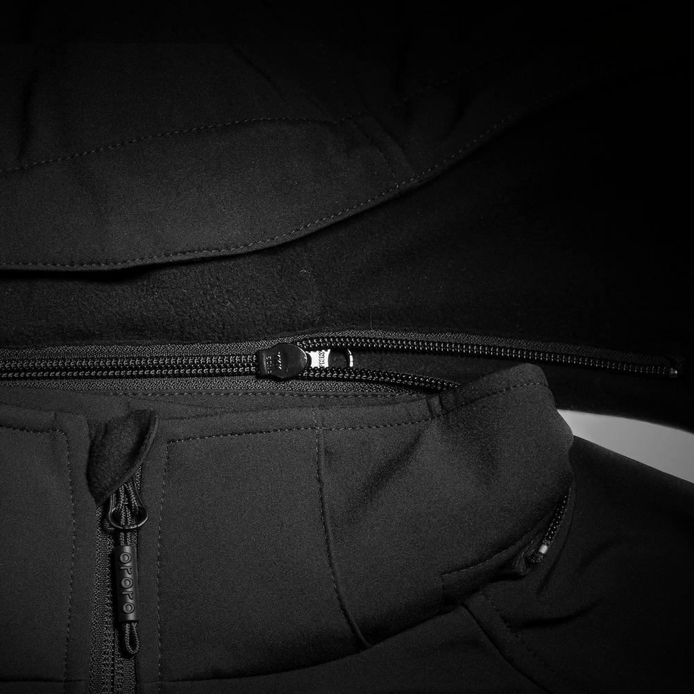 ororo women's slim fit heated jacket with battery pack and detachable hood