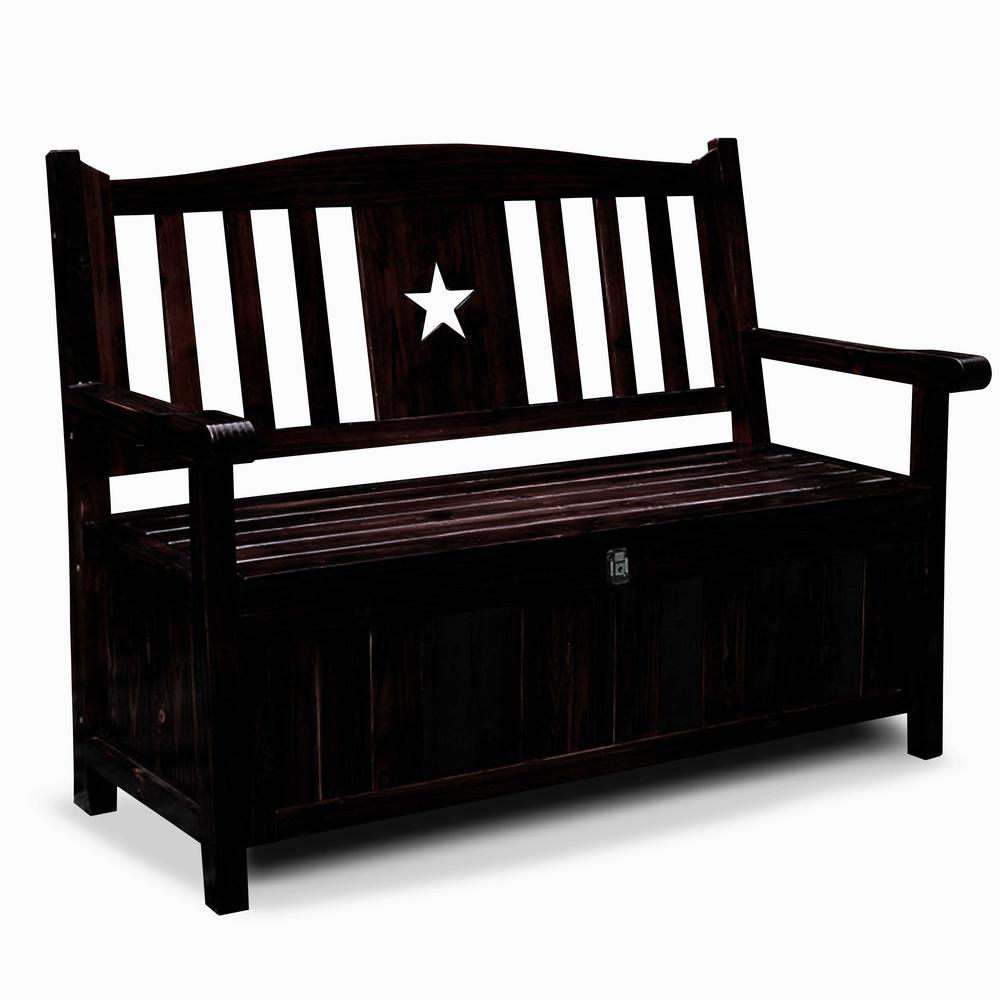 storage outdoor bench entryway patio rustic garden benches lockable