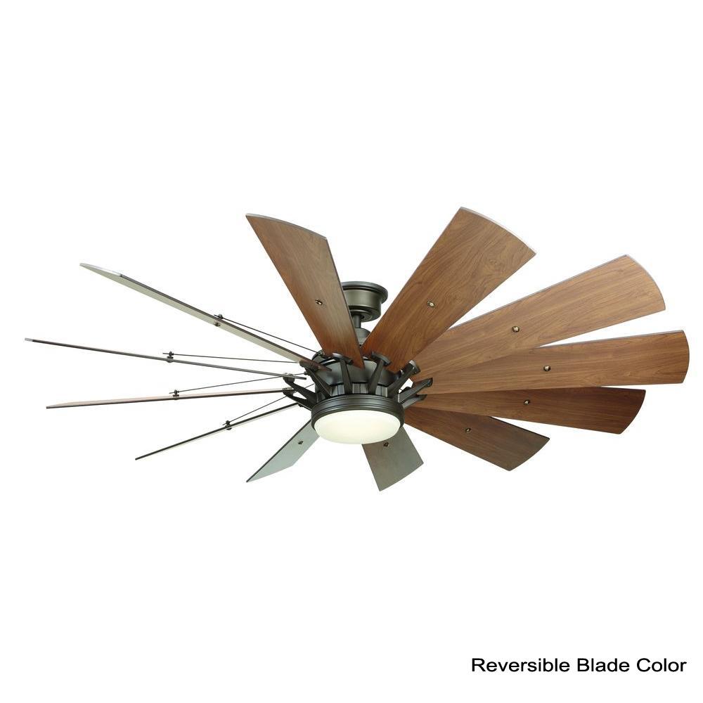 Home Decorators Collection Trudeau 60 In Led Indoor Espresso