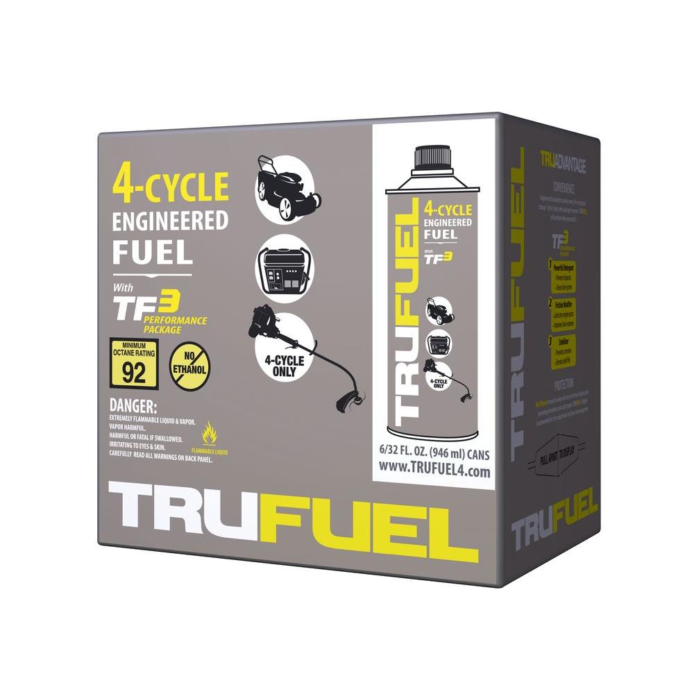 TruFuel 4Cycle EthanolFree Fuel (6Pack)6527238 The Home Depot