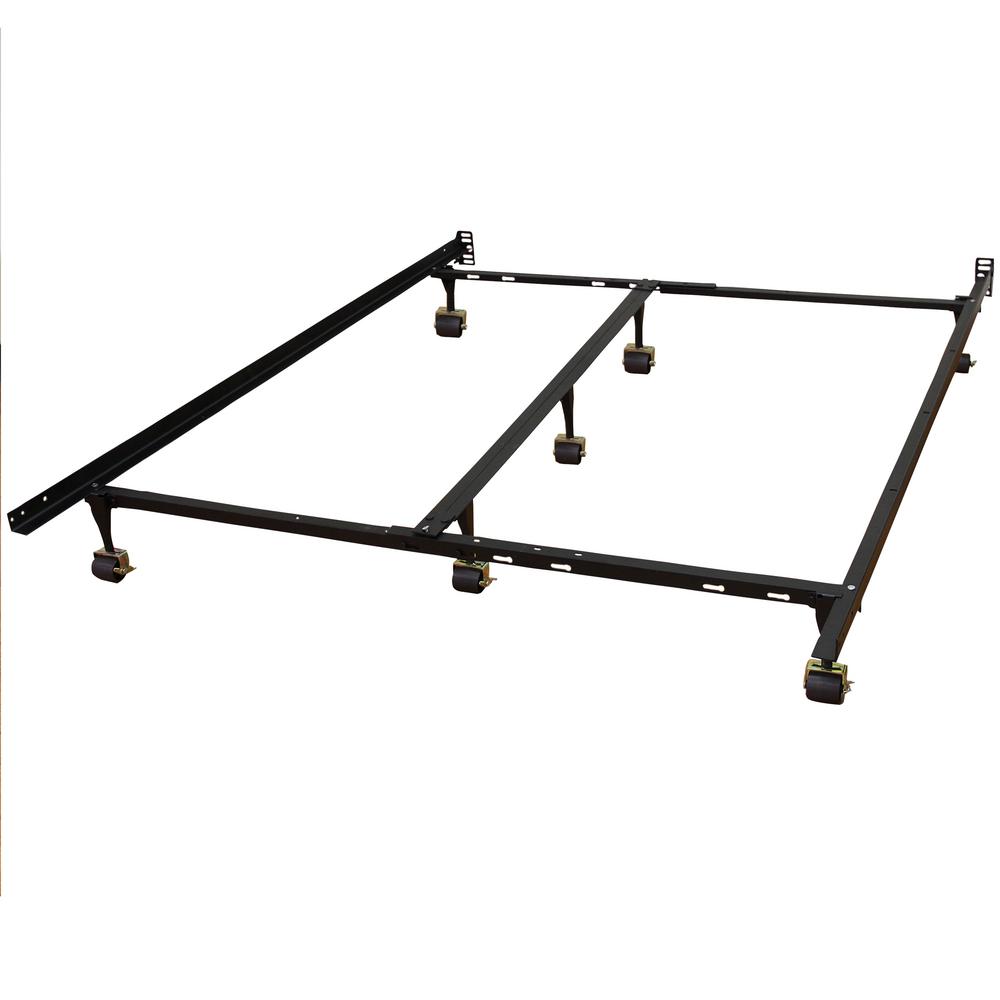 Hercules Queen Universal Heavy Duty Metal Bed Frame 127006 Hercules Queen Universal Heavy Duty Metal Bed Frame 127006 1100 The Home Depot