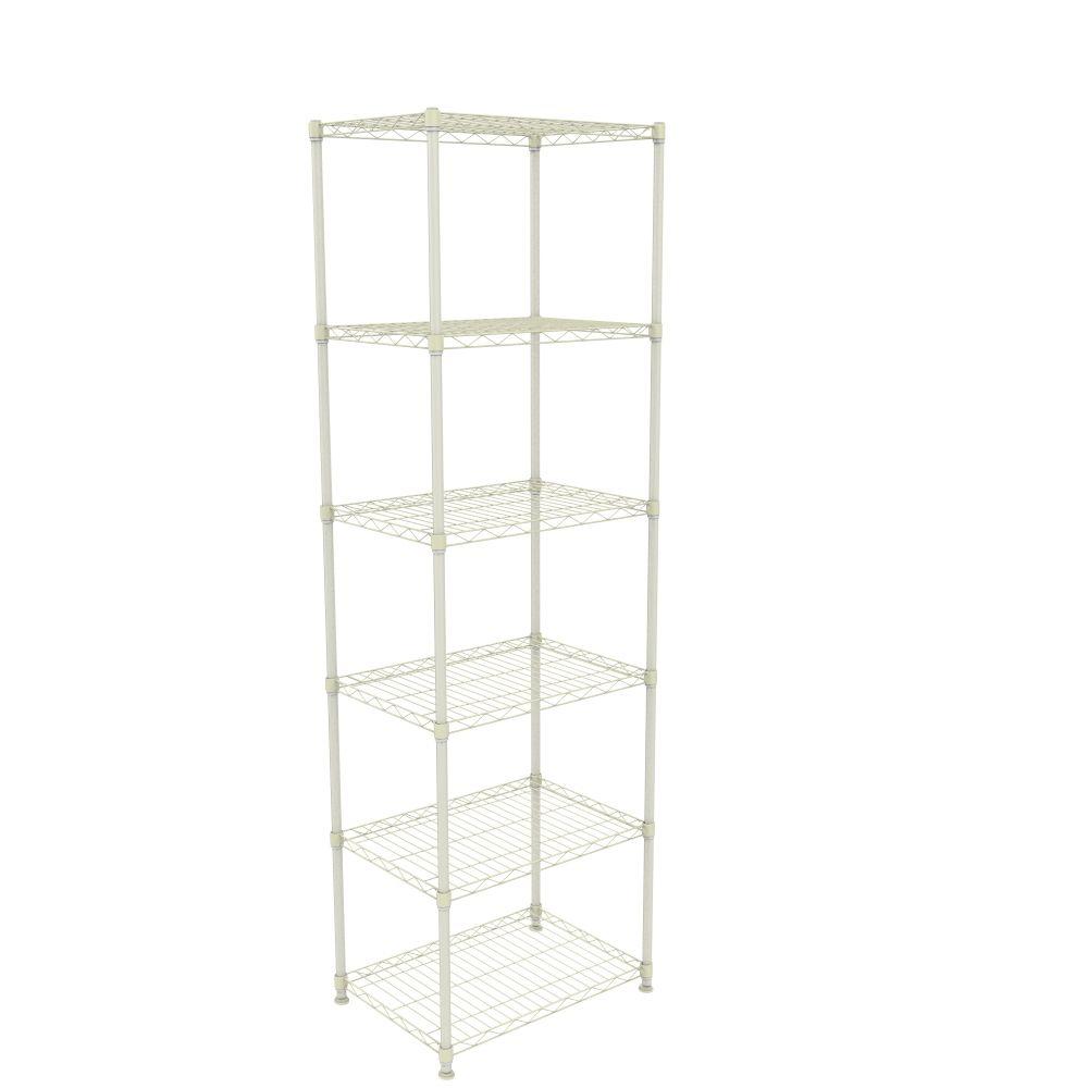 18 24 Hdx Garage Shelves Racks Storage The Home Depot 23 In W X 60 H 13 D 6