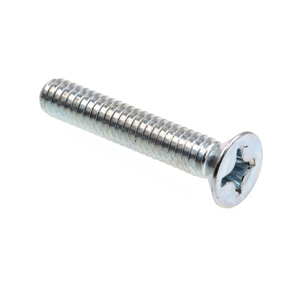 Phillips Drive Flat Head 75-Pack Prime-Line 9001916 Machine Screws 1//4 in.-20 X 1-1//2 in. Zinc Plated Steel