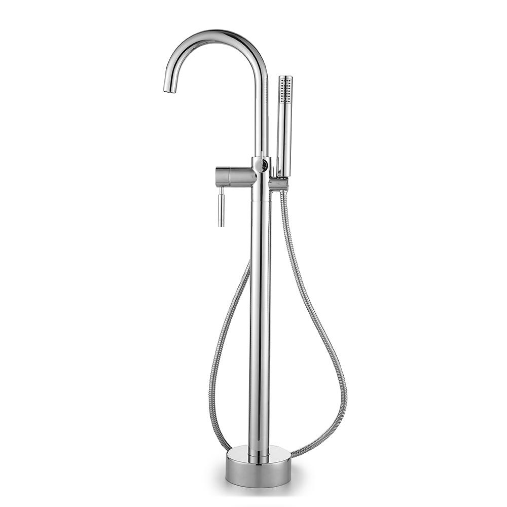 Ove Decors Milly 1 Handle Freestanding Roman Tub Faucet With Hand