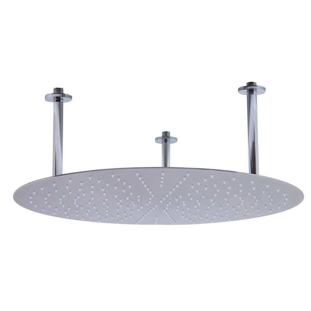 Alfi Brand 1 Spray 24 In Single Ceiling Mount Fixed Rain Shower