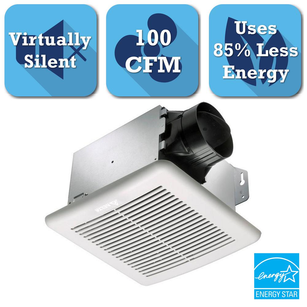 Delta Breez GreenBuilder Series 100 CFM Ceiling Bathroom Exhaust Fan by Delta Breez