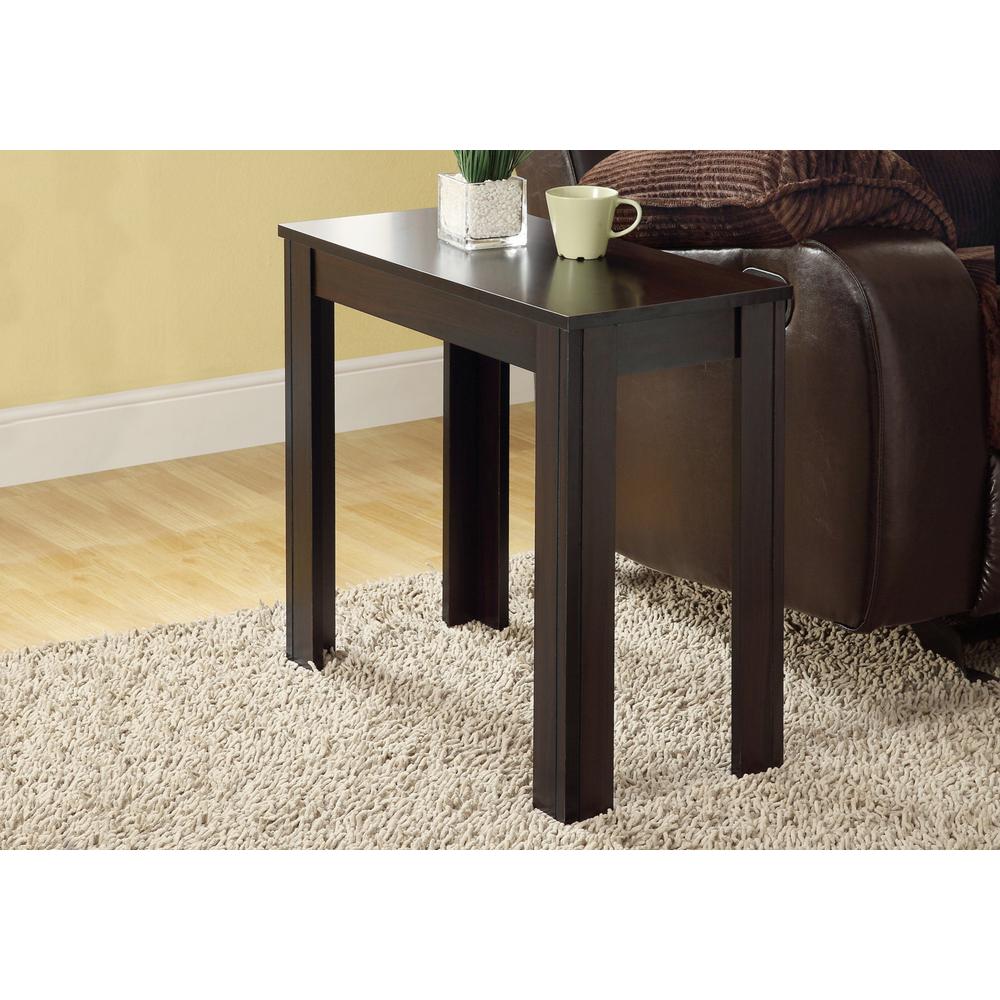 Monarch Specialties Cappuccino Side TableI 3111 The Home Depot