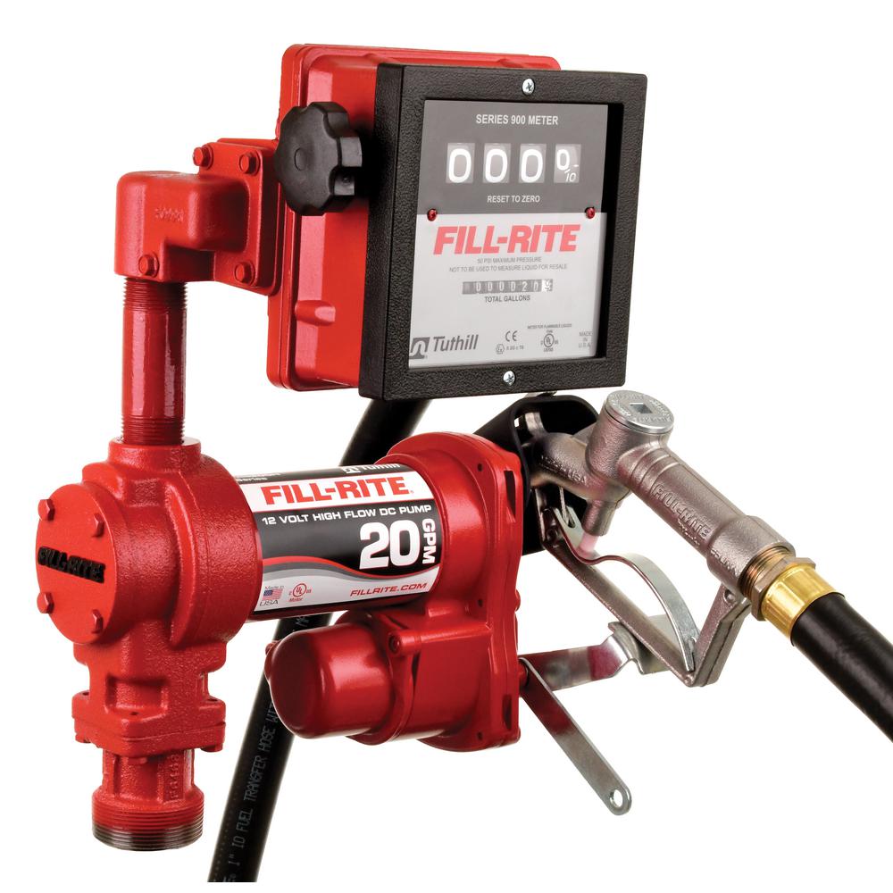 fill rite pump not working