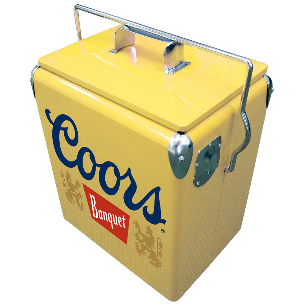 stainless steel ice chest