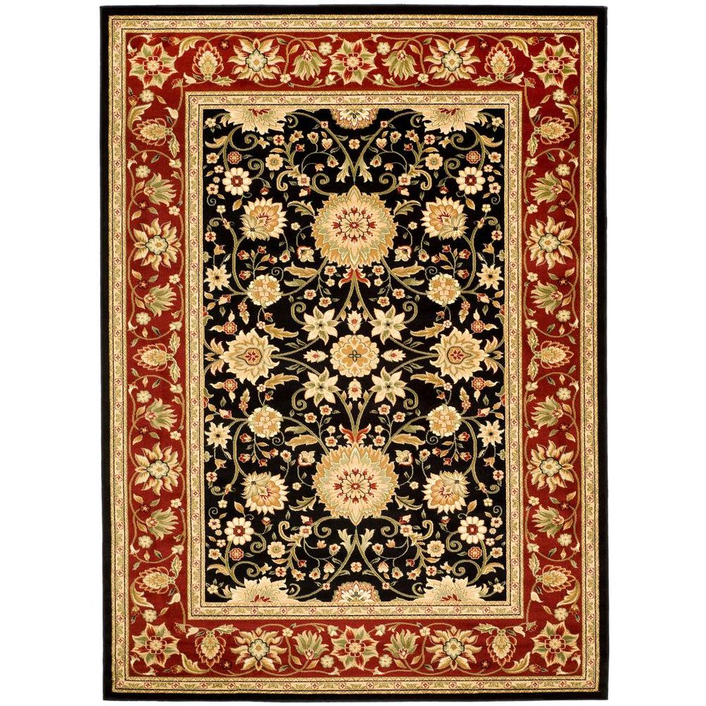 Safavieh Lyndhurst Black Red 5 Ft X 8 Area Rug