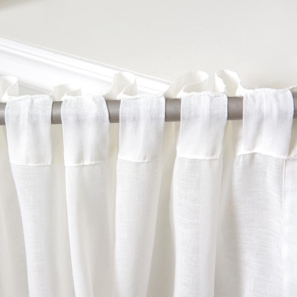 Best Home Fashion 84 In L X 52 In W Sheer Bluebird Rod Pocket