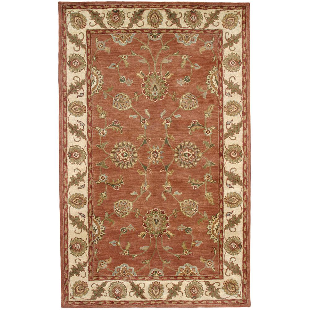 Dynamic Rugs Charisma Rust Ivory 7 Ft X 10 Indoor Area Rug Charisma Rust Ivory 7 Ft X 10 Indoor Area Rug