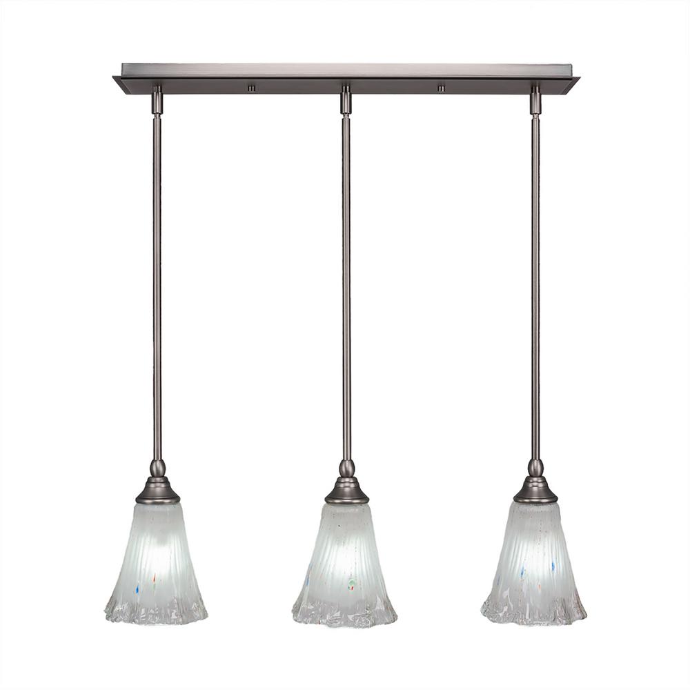 Marya Brushed Nickel Large Chandelier 37 3/4" Wide Modern Contemporary Sputnik 1