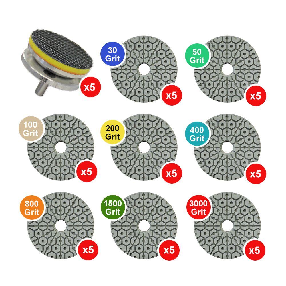 WerkMaster Scarab Quartz Countertop Refinishing Tooling Package020