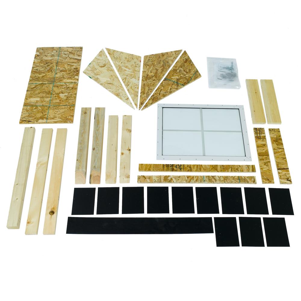 Handy Home Products Dormer Kit With Window 18801 5 The Home Depot