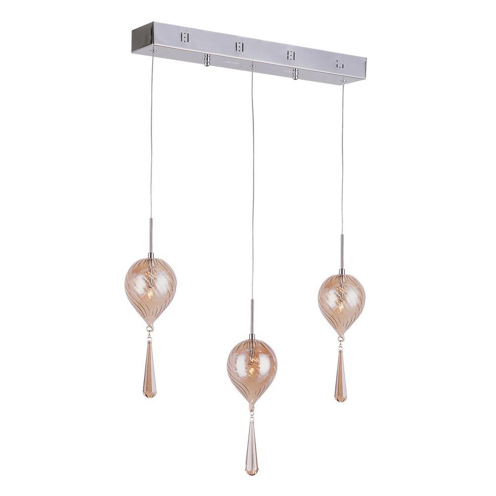 Upc 736916610131 Bel Air Lighting Pendant Lights Stewart 3 Light Upc 736916610131 Image For Bel Air Lighting Pendant Lights Stewart 3 Light Polished Chrome