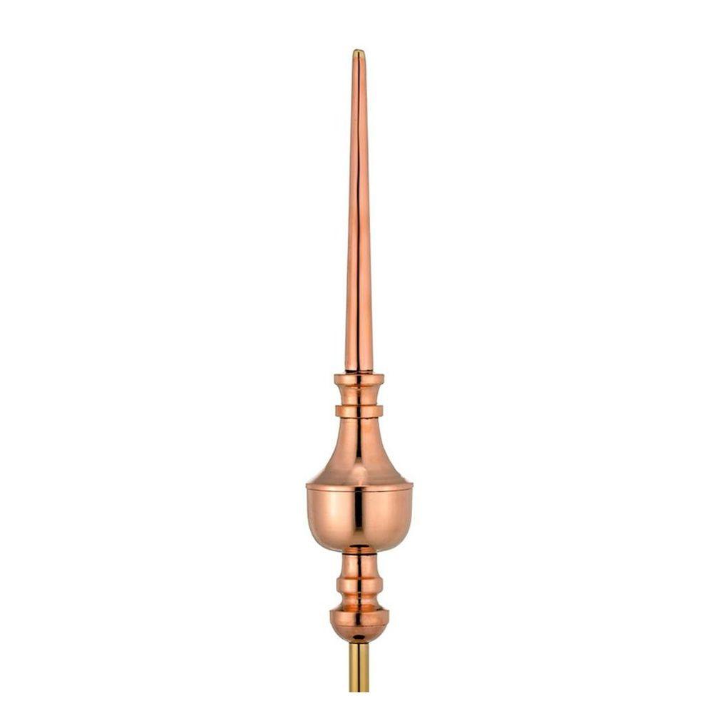 Good Directions 39 in. Victoria Copper Finial743 The Home Depot