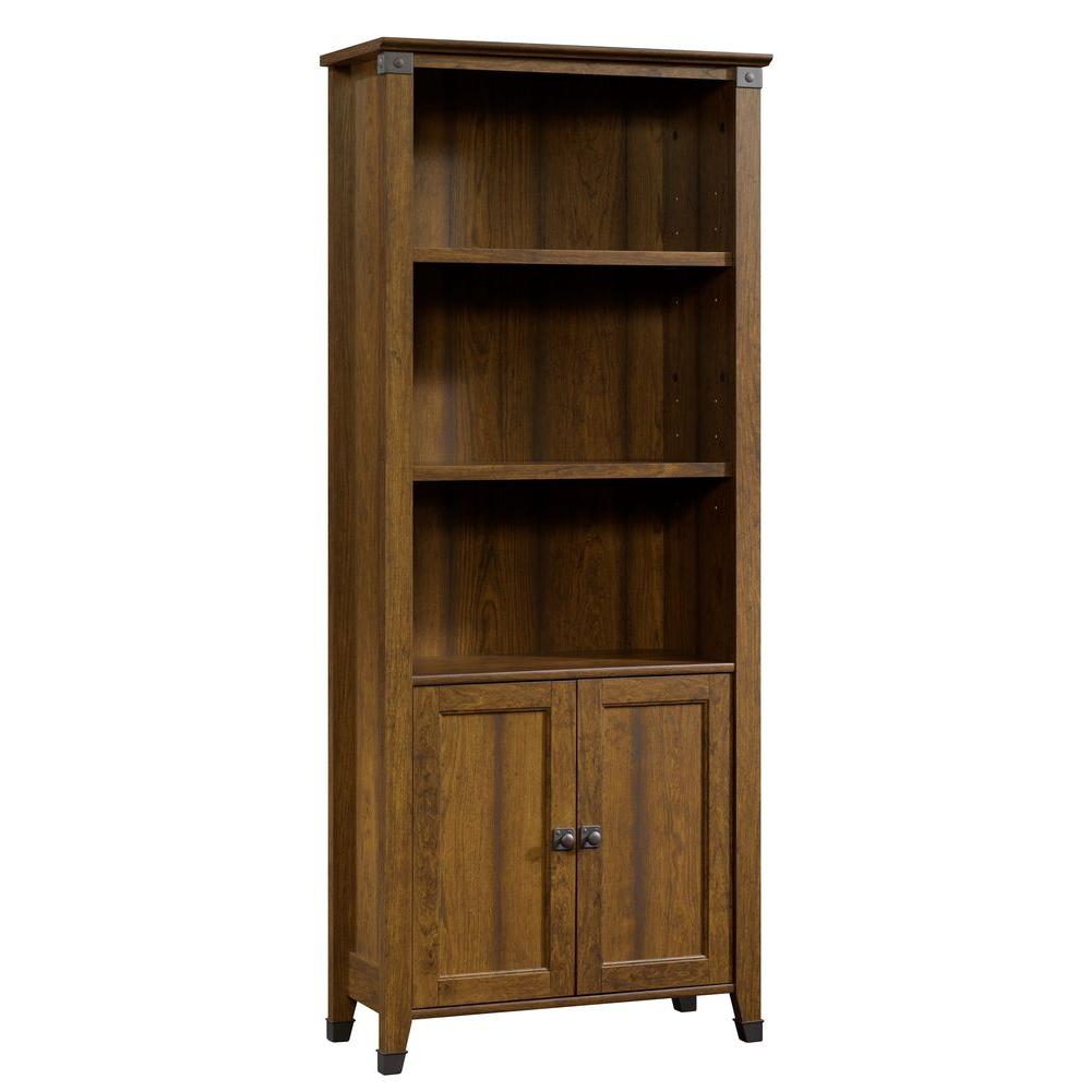 UPC 042666000031 product image for SAUDER Bookcases Carson Forge Collection 69 in. H 5-Shelf Bookcase with Door in  | upcitemdb.com