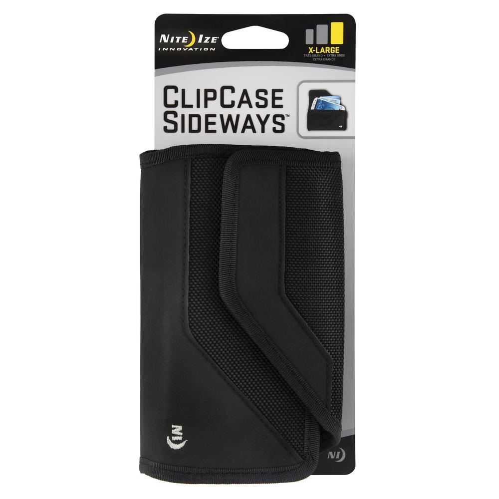 6-Pack Nite Ize Clip Case Cargo Holster Black Medium Rugged Nylon Universal