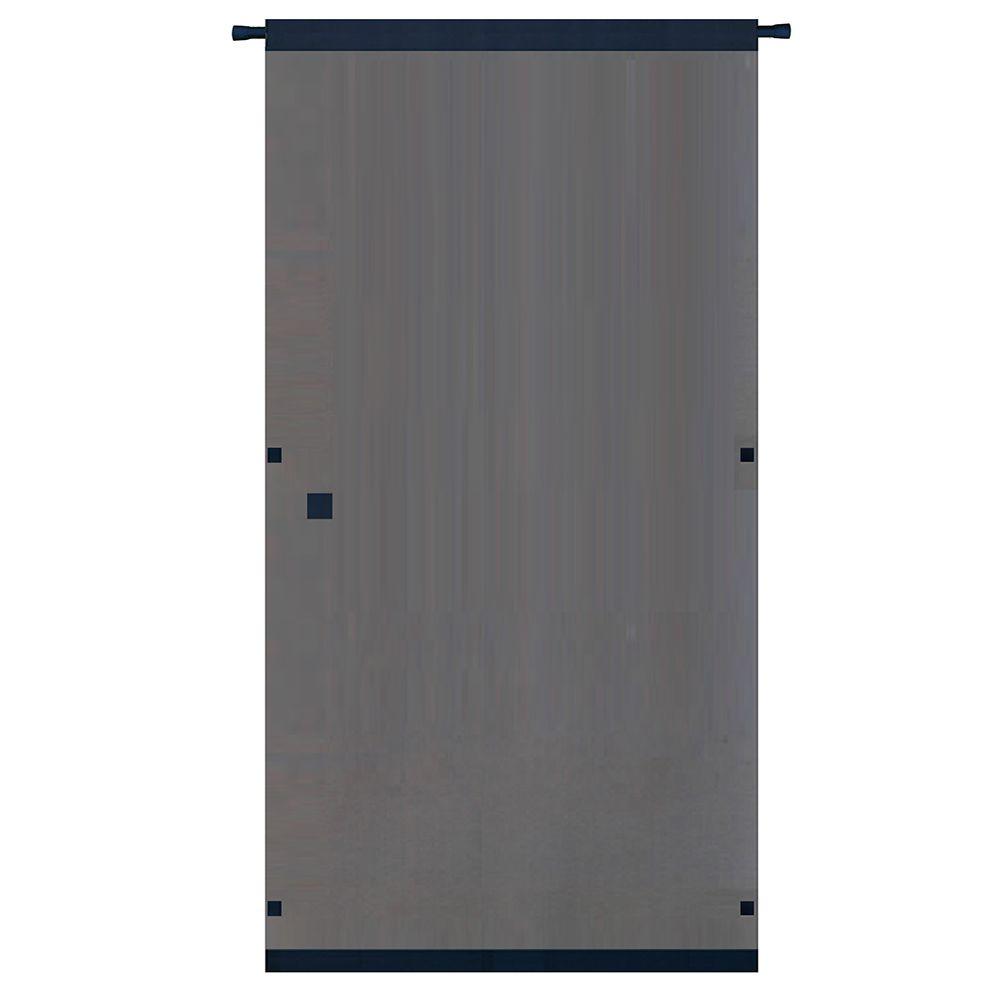 Snavely Forest 38 In X 80 In Black Easy To Install Instant Screen Door With Hardware Included