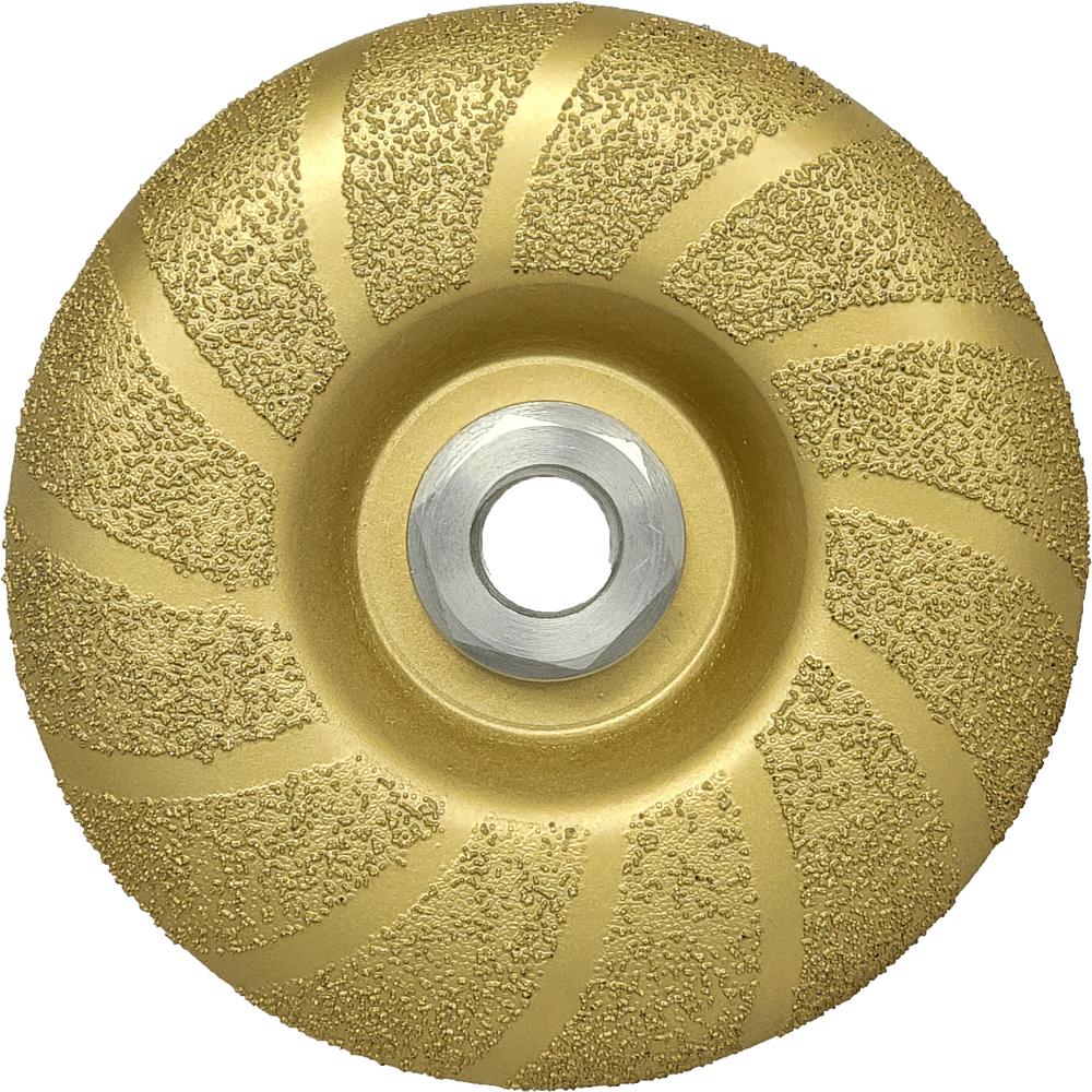 grinding brass with a grinding wheel