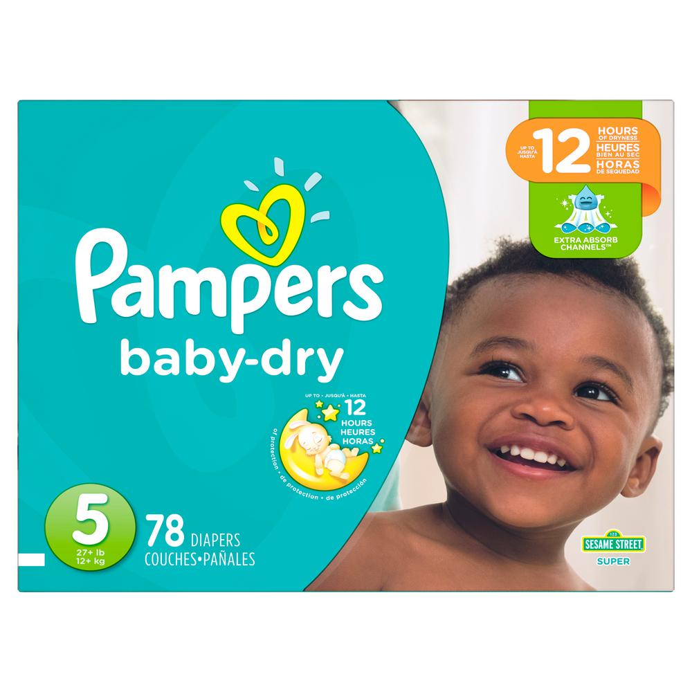 pampers my baby