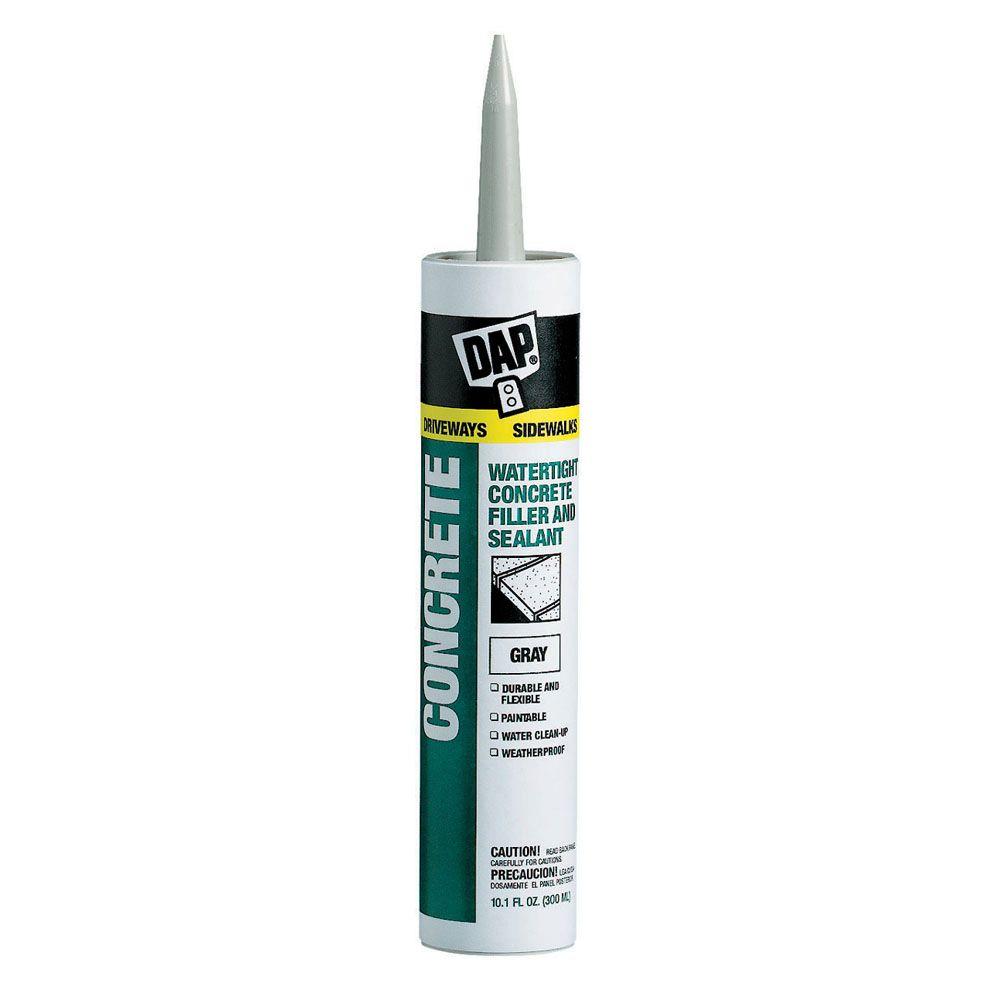 DAP 10.1 oz. Gray Concrete, Mortar Waterproof Filler and Sealant (12