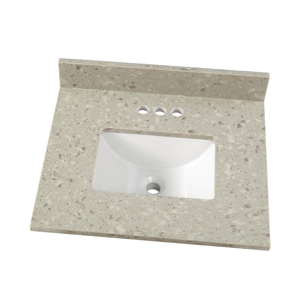 engineered quartz vanity tops