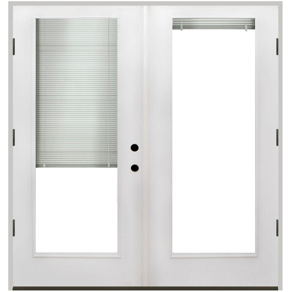 Steves Sons 68 In X 80 In Primed White Fiberglass Prehung