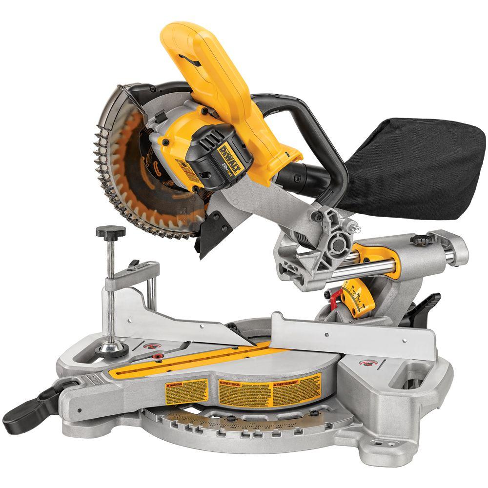 20-Volt Max Lithium-Ion Cordless Miter Saw (Tool-Only)
