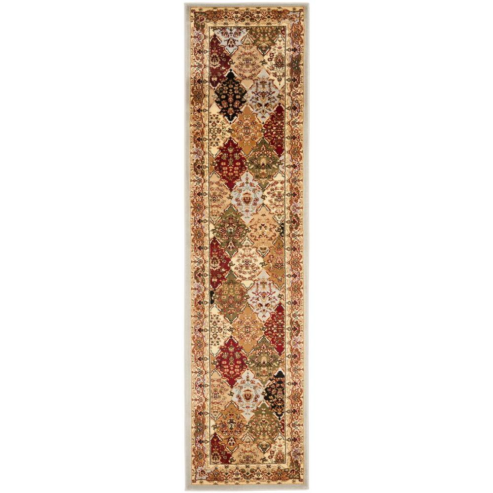 Safavieh Lyndhurst Gray/Multi 2 ft. x 11 ft. Runner RugLNH221G211