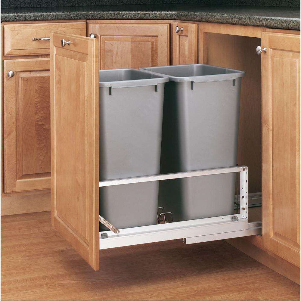 Rev A Shelf 22 94 In H X 14 81 W 13 D Double 50 Qt Rev A Shelf 22 94 In H X 14 81 W 13