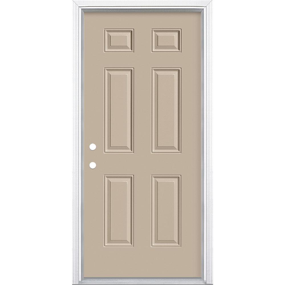 Masonite 36 in. x 80 in. 6Panel RightHand Inswing