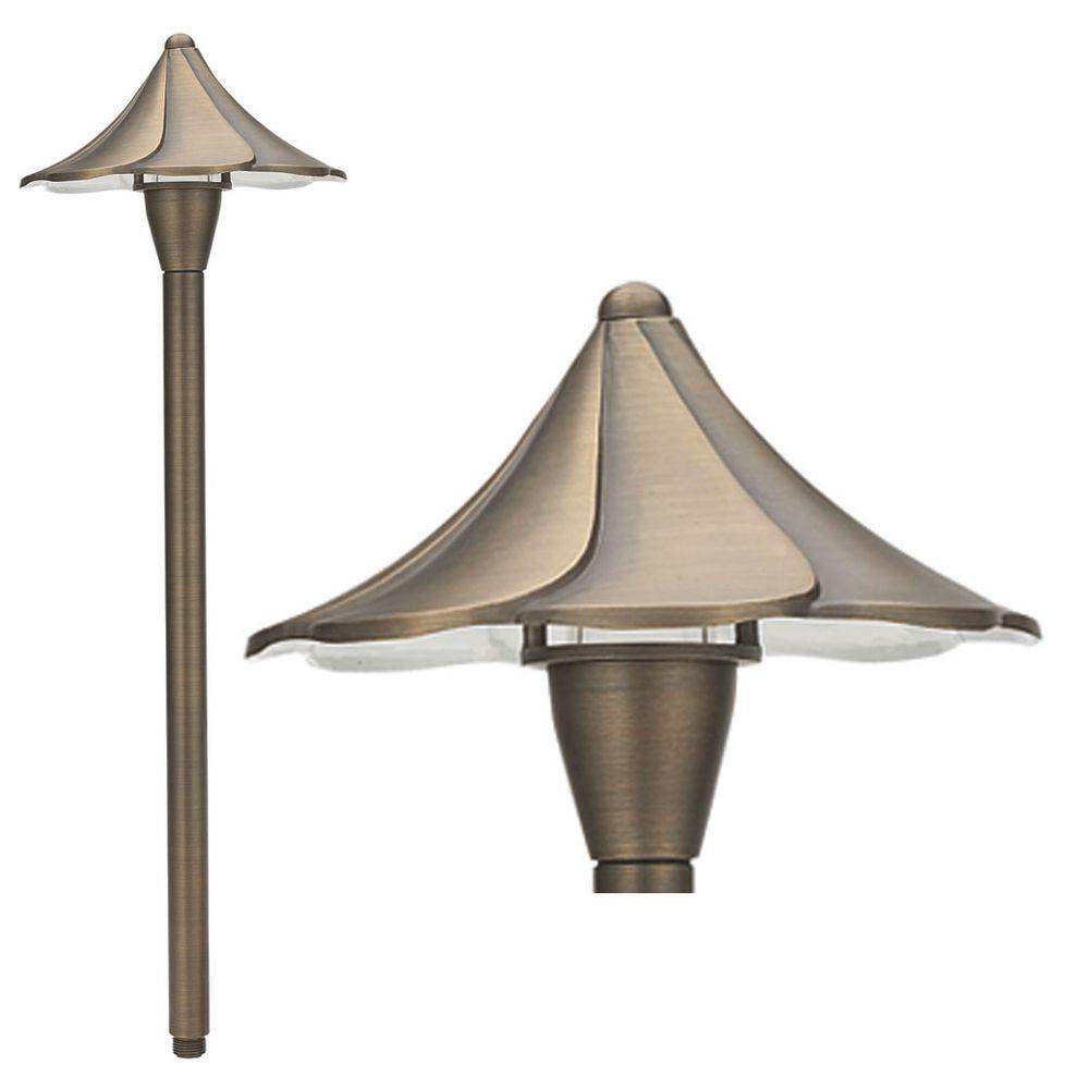 Best Quality Lighting Antique Bronze Die Cast Brass Path LightCLI