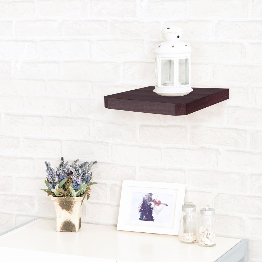 Way Basics Uniq 9 8 In W X 1 6 In D Zboard Floating Espresso