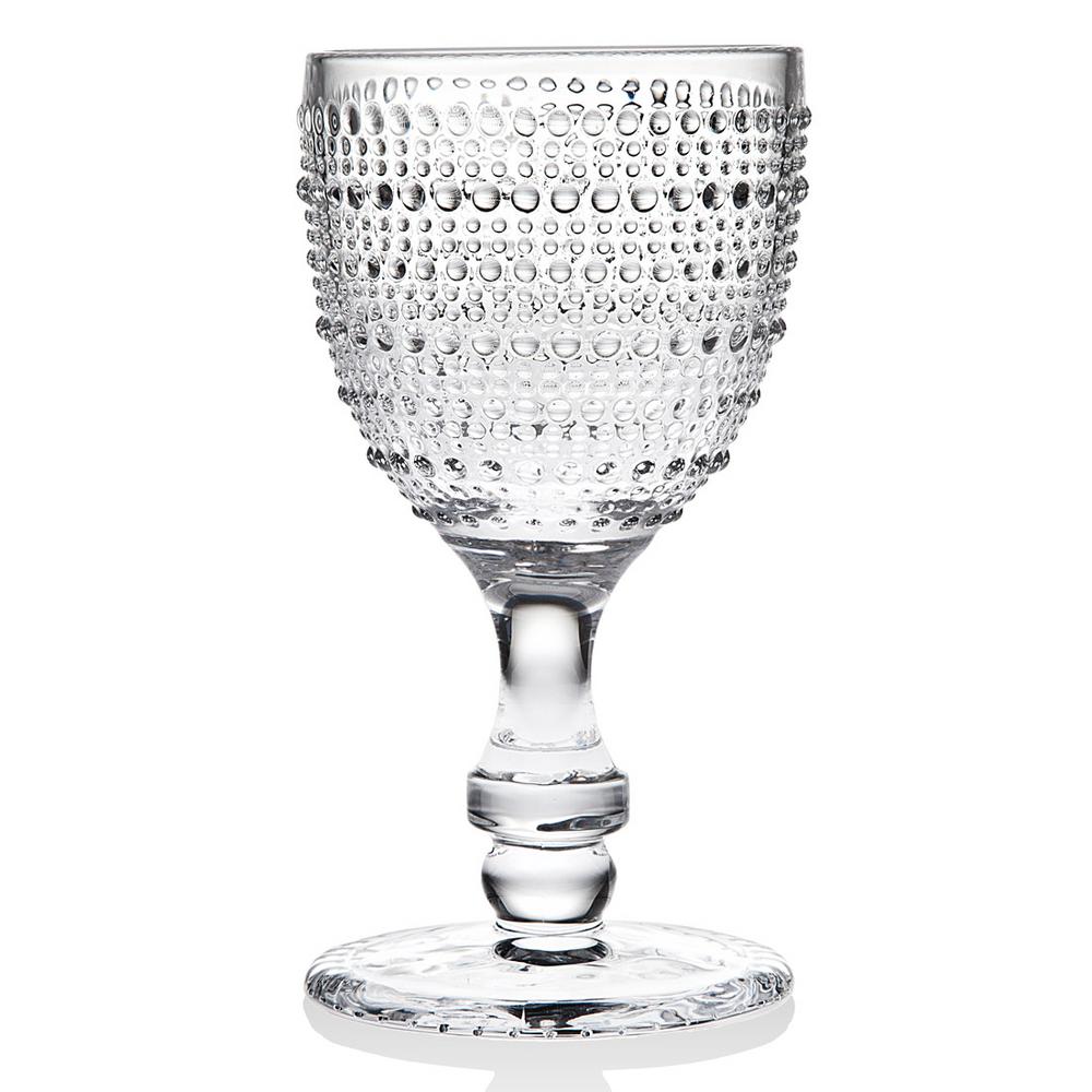 crystal goblet wine glasses