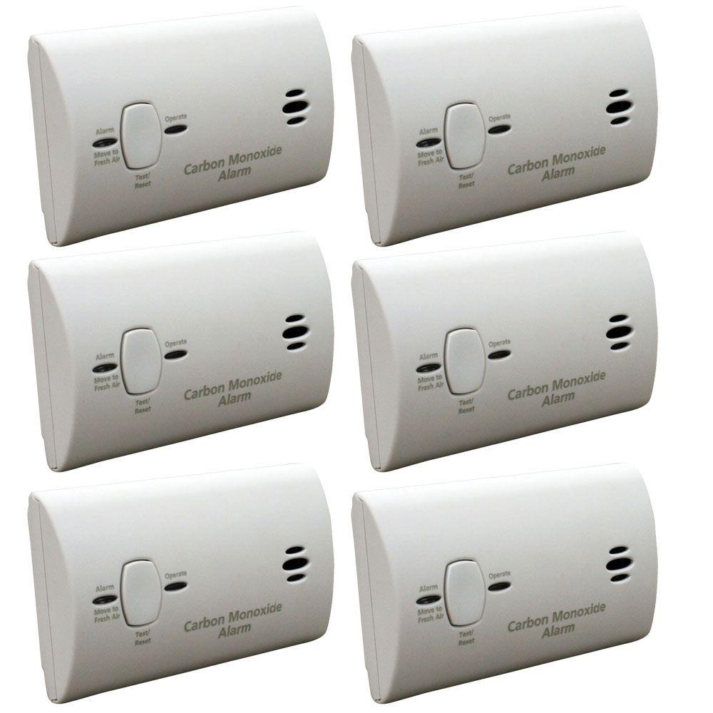 Kidde Code One Battery Operated Carbon Monoxide Detector (6-Pack) by Kidde