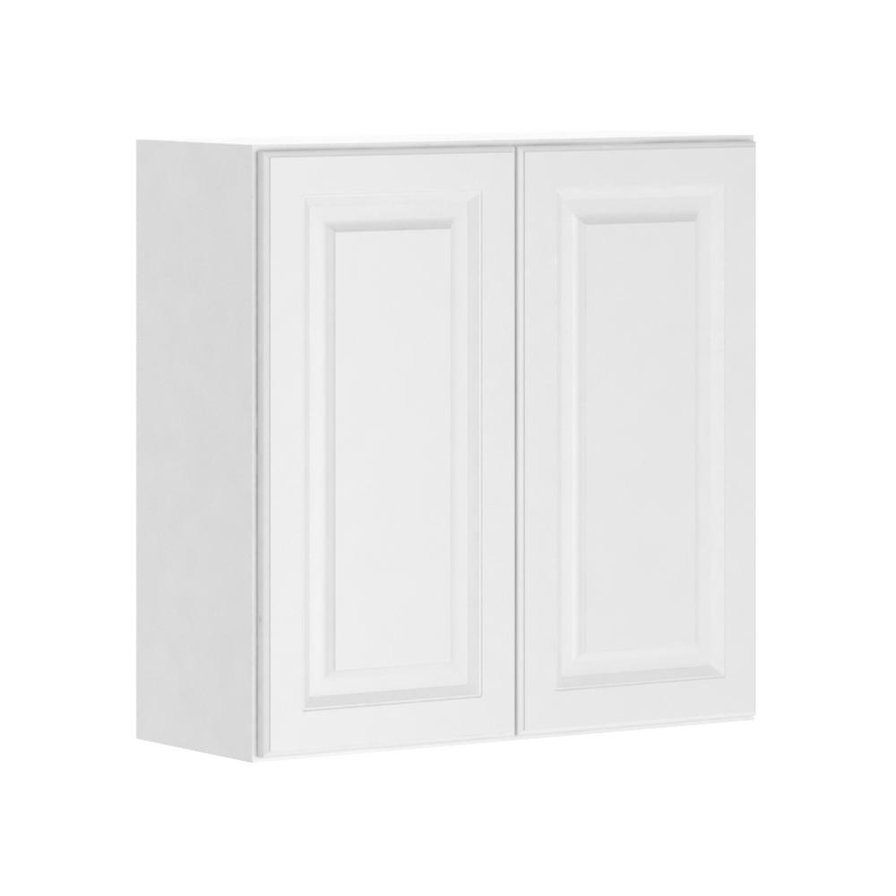 Hampton Bay Madison Assembled 30x30x12 in. Wall in Warm White