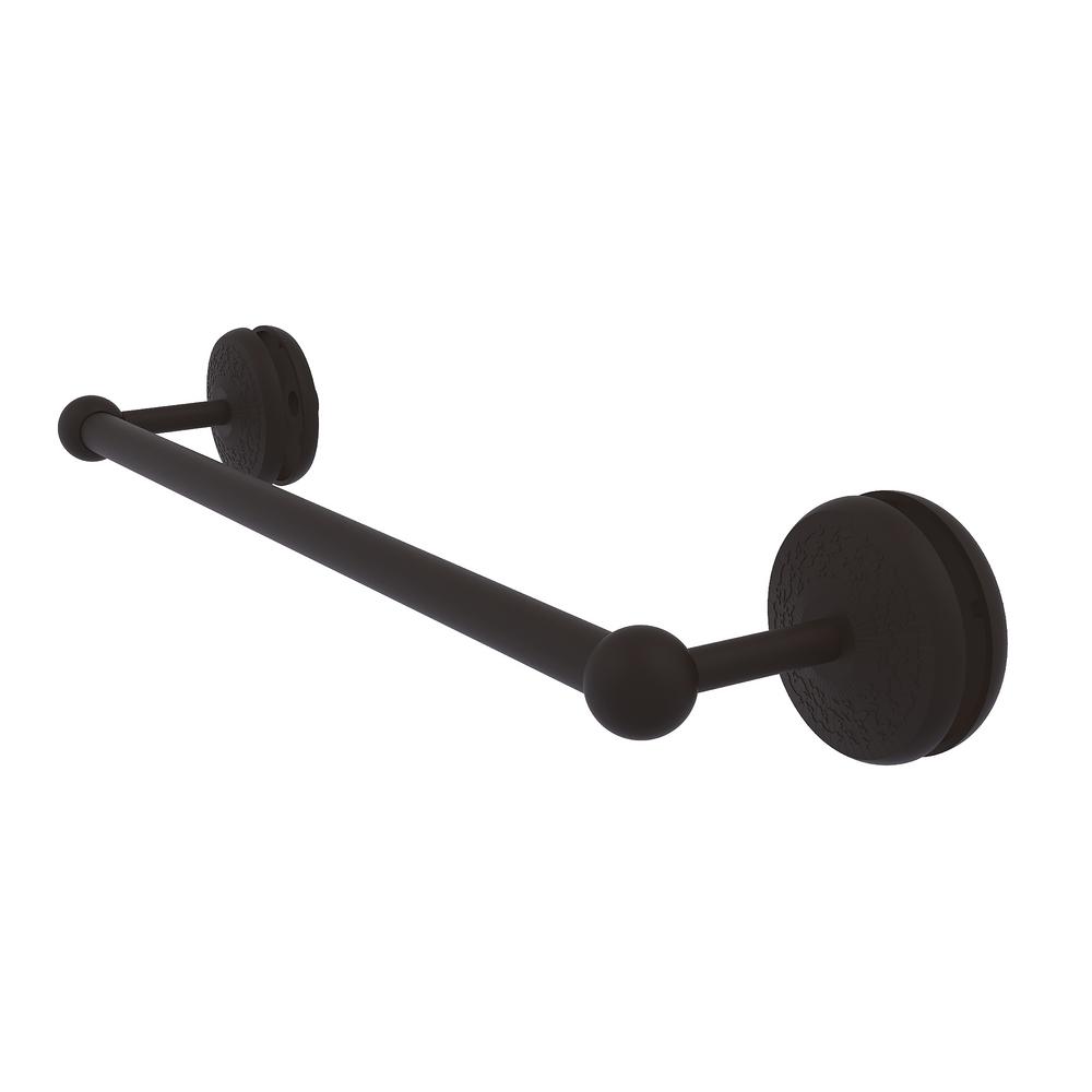 Allied Brass Monte Carlo Collection 24 In Shower Door Towel Bar Oil Rubbed Bronze