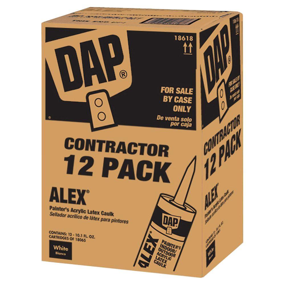 DAP Alex 10.1 oz. Painter's AllPurpose Acrylic Latex Caulk (12Pack