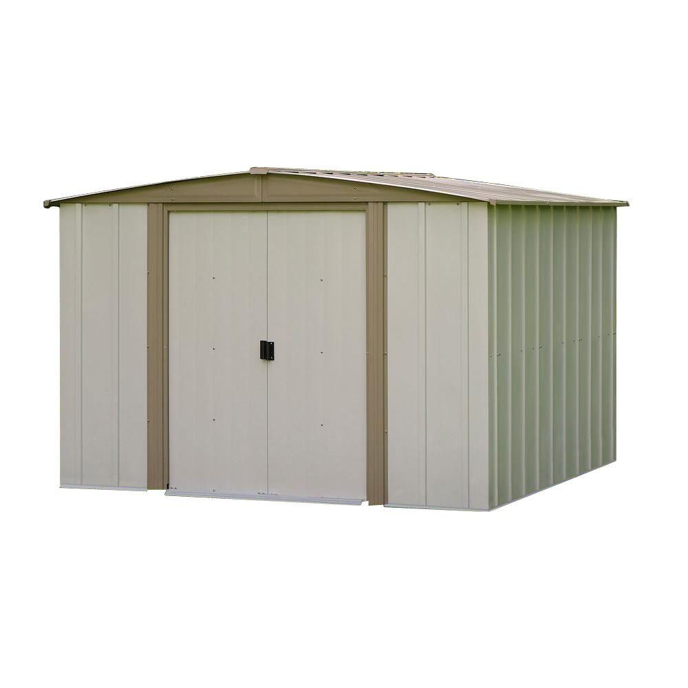 Arrow Bedford 8 ft. x 8 ft. Steel Storage Shed-BD88 - The ...