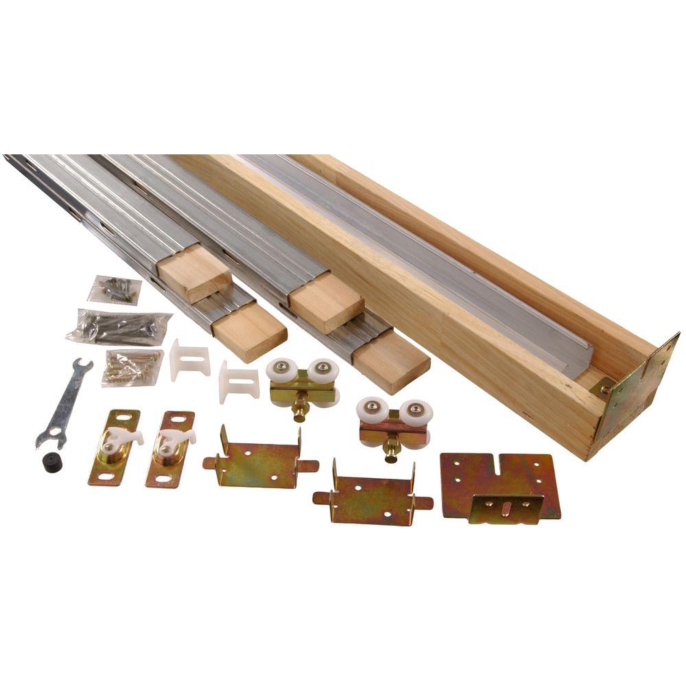 Hardware Essentials Pocket Door Hardware Set 852649 The Home Depot