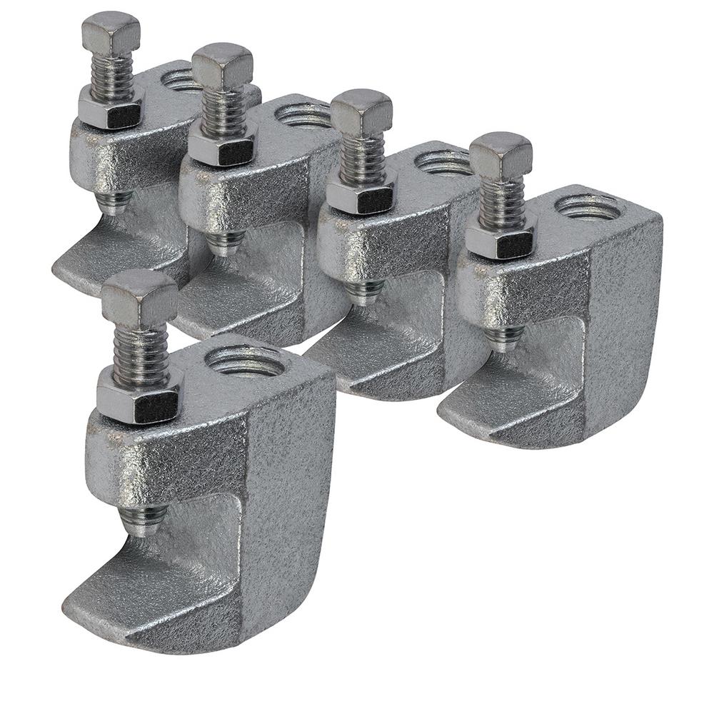 The Plumber's Choice Junior Beam Clamp for 5/8 in. Threaded Rod in