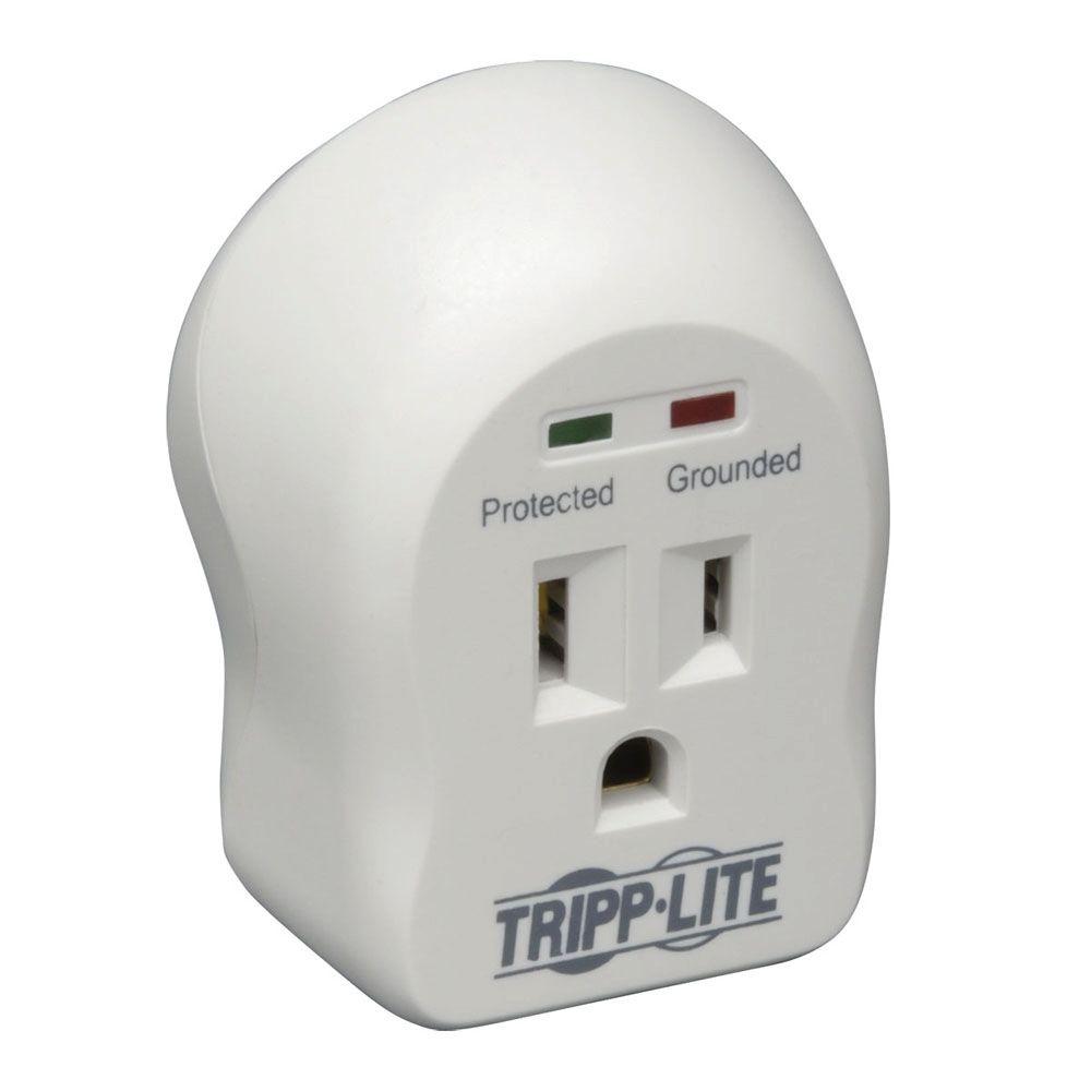 Tripp Lite Spike Cube 1Outlet Direct PlugIn 600 Joules Surge