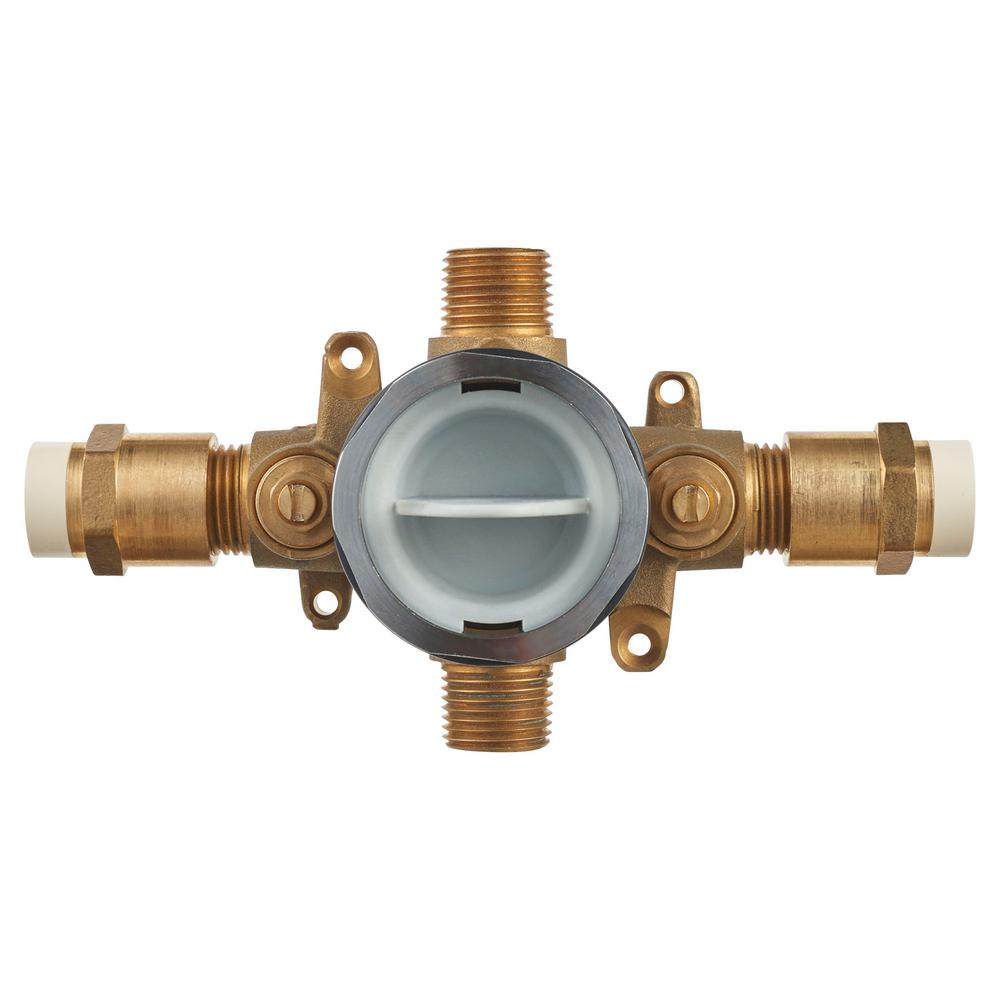 American Standard Flash Shower Rough In Valve With Cpvc Inlets Universal S Driver Stops