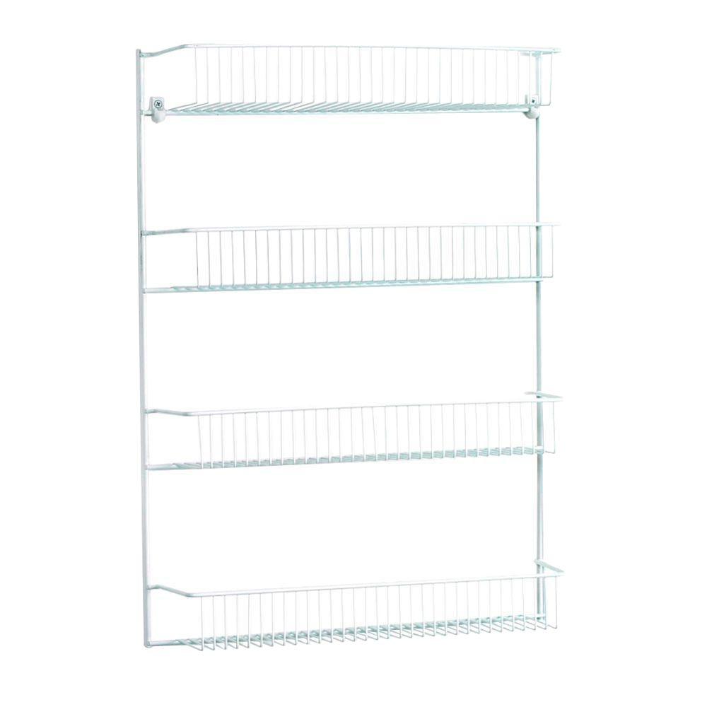 Closetmaid 19 In Wide 4 Tier Storage Rack 8033 The Home Depot