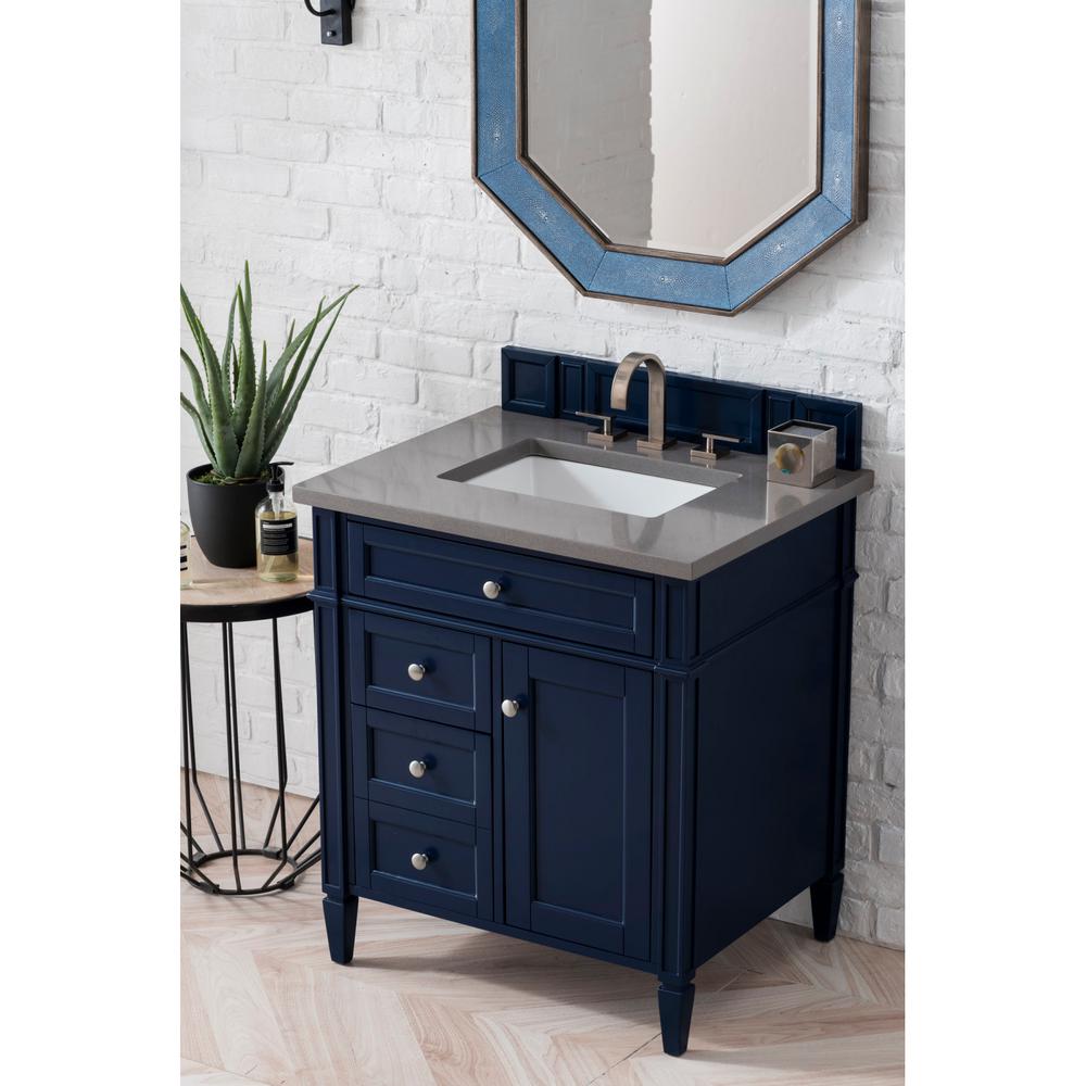 James Martin Vanities Brittany 30 in. Single Bath Vanity in Victory ...