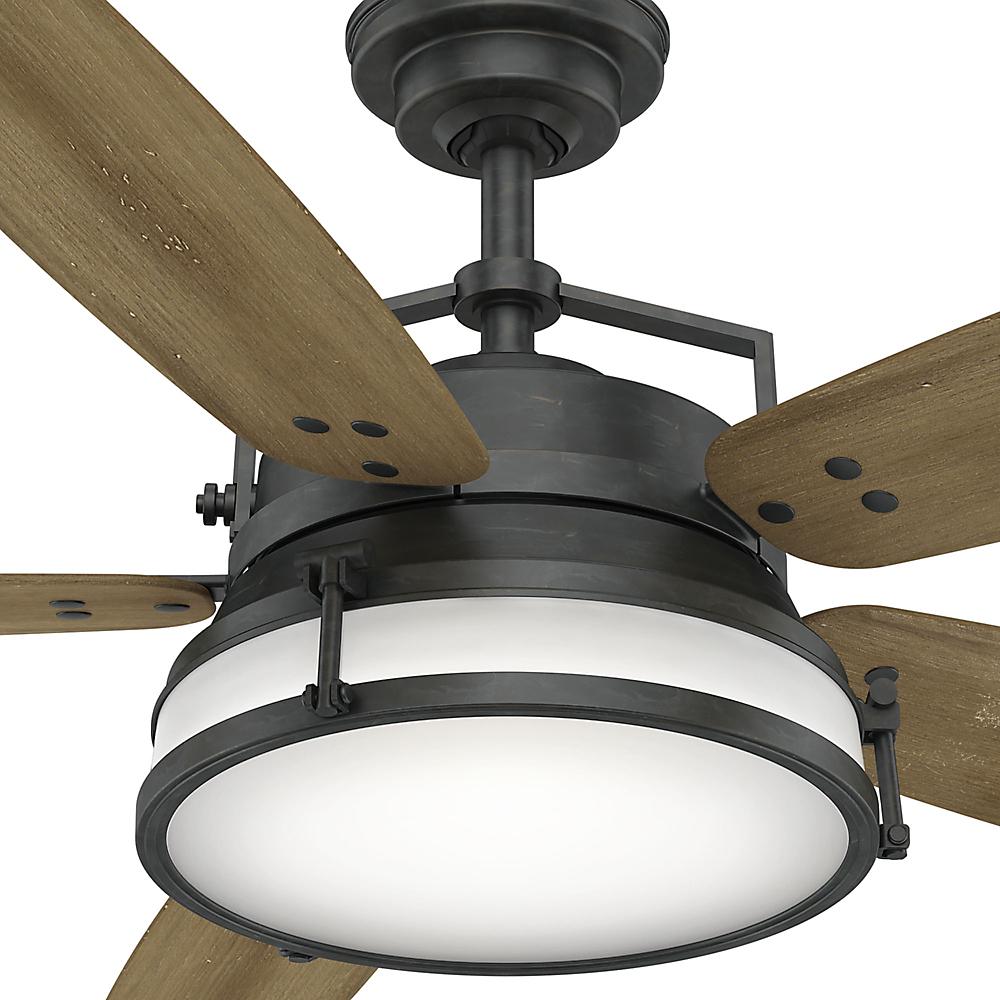 Casablanca Caneel Bay 56 In Led Indoor Outdoor Aged Steel Ceiling Casablanca Caneel Bay 56 In Led Indoor