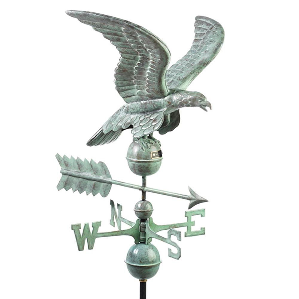 Good Directions Smithsonian Eagle Weathervane - Blue Verde Copper-955V1 ...