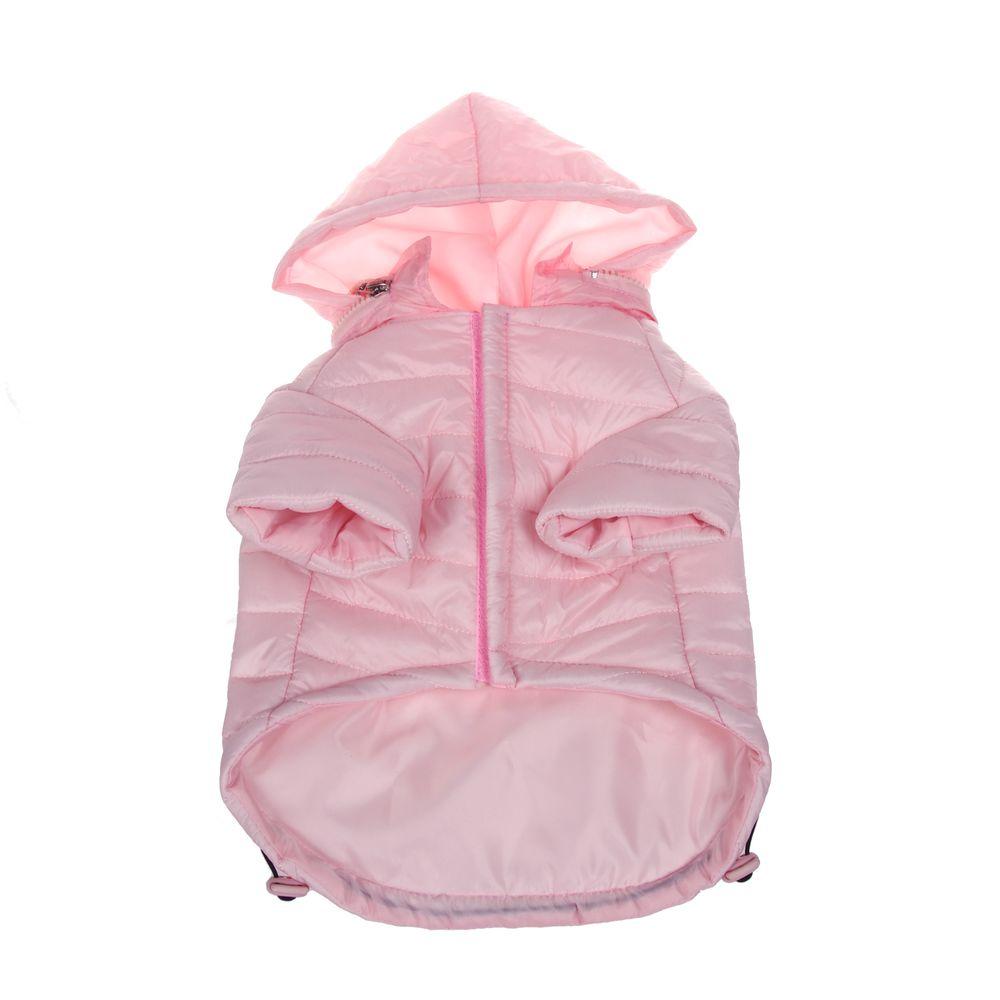 pink dog jacket